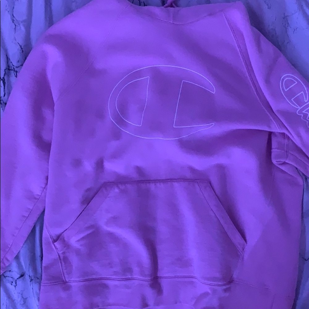 Pink hoodie